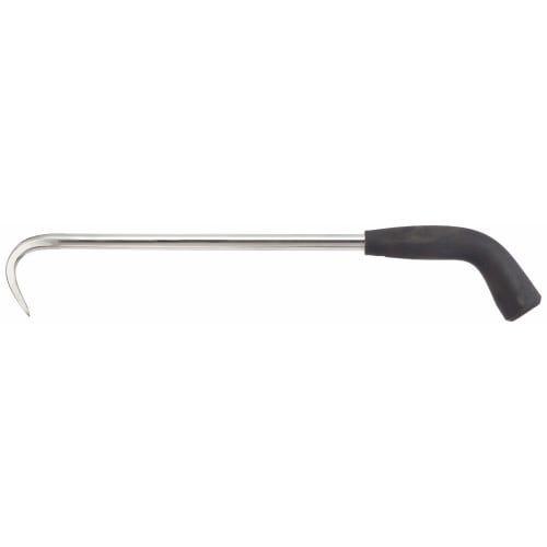 Intec Kaneki Elastomer Rubber Handle Hand Hook, 36cm, Stainless Steel Tip, 18-8 Stainless Steel Pipe, Elastomer Resin Handle, Made In Japan, BTK25036