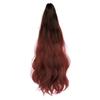 TefuRe Ponytail Wig One-Touch Extensions, Red, M056WV50DBR-C-RED