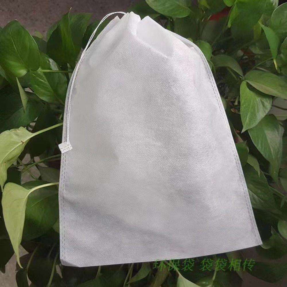 50Pcs Garden Greenhouse Supplies Fruit Protection Bags Anti-bird Grow Bag for Vegetable