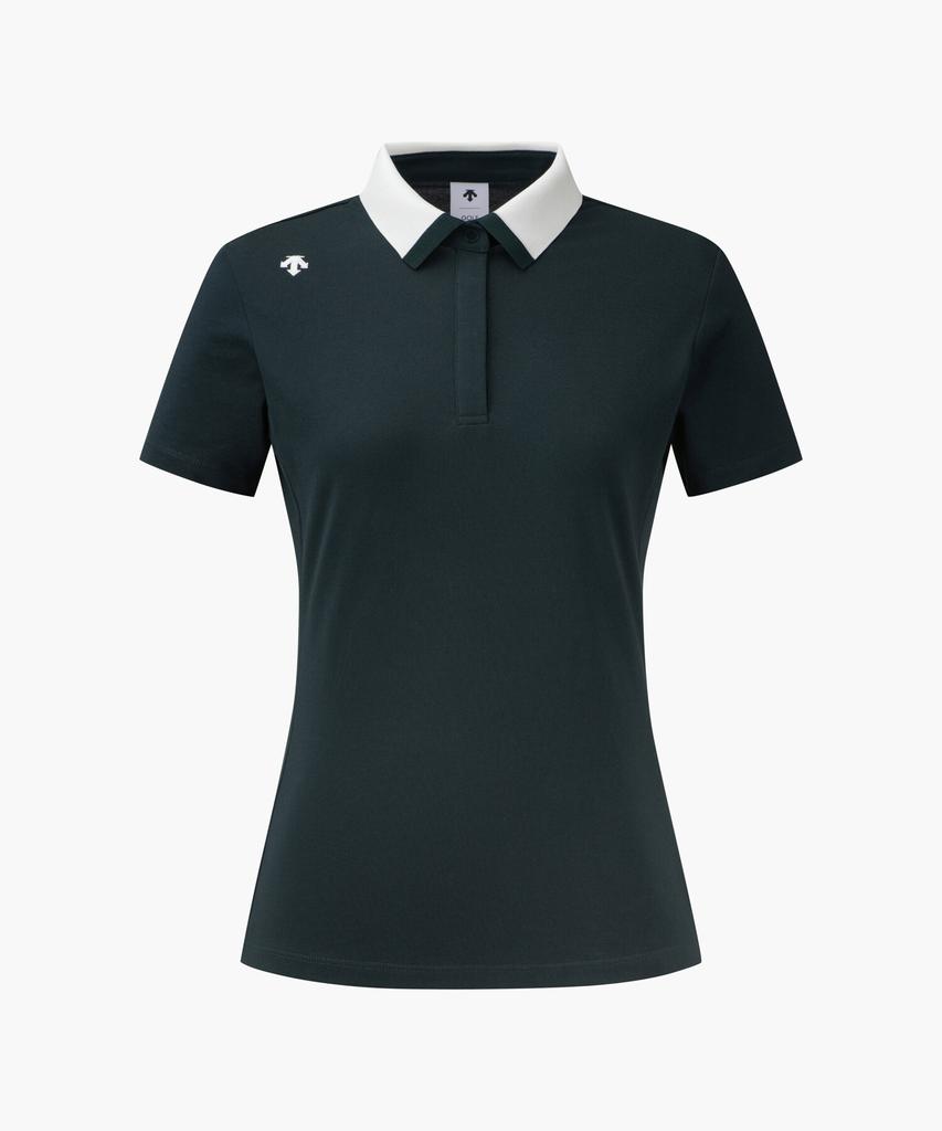 DESCENTE GOLF Women'S Pique Collar T-Shirt Dr31Wfts72
