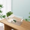 Turtle Tank Aquarium Reptile Habitat W Basking Place and Planter Sturdy Hatching Area Breeding Box