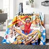 Custom Name One Piece Adventure flannel Blanket for Super Soft Cute Comfort Blanket for Travel Bedding Couch Sofa Blanket
