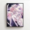 Puella Magi Madoka Magica Японское Аниме Мультфильм Постеры Принты Настенное Искусство Холст Живопись Картина для Гостиной Домашнее Украшение