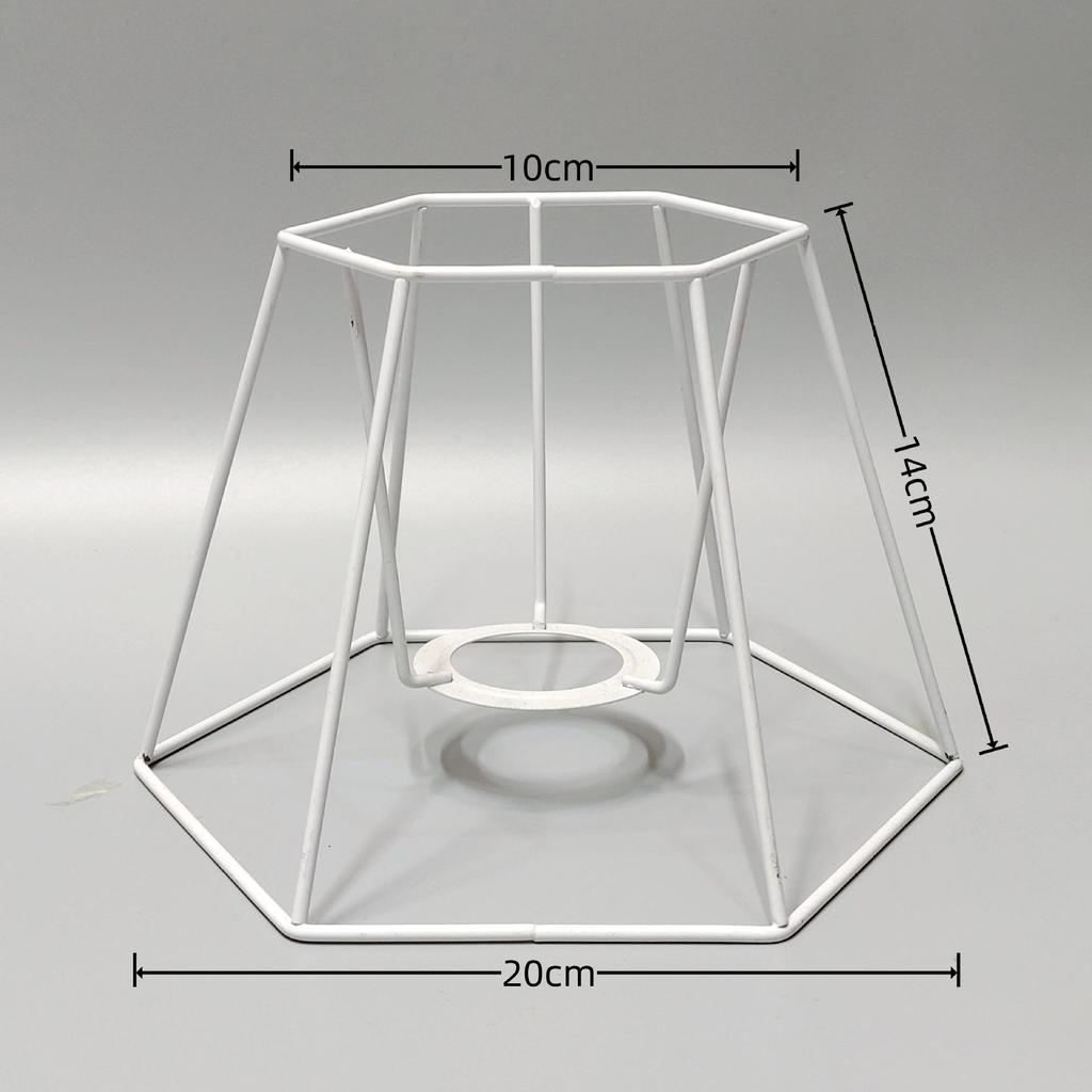 Рамка абажура из плетеной веревки своими руками: Круглая и квадратная железная фурнитура для настольных ламп