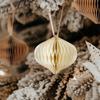 1/6pcs Paper Honeycomb Ornament Home Decor Lantern Spherical Hanging Ornaments Christmas Tree Pendant