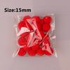 100 PCS Soft Pom Pompoms Balls Bobbles DIY Craft Card Making Decor