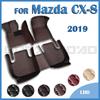 Автомобильные коврики для Mazda CX-8 7-Seat Custom Auto Foot Pads Автомобильное ковровое покрытие Интерьер