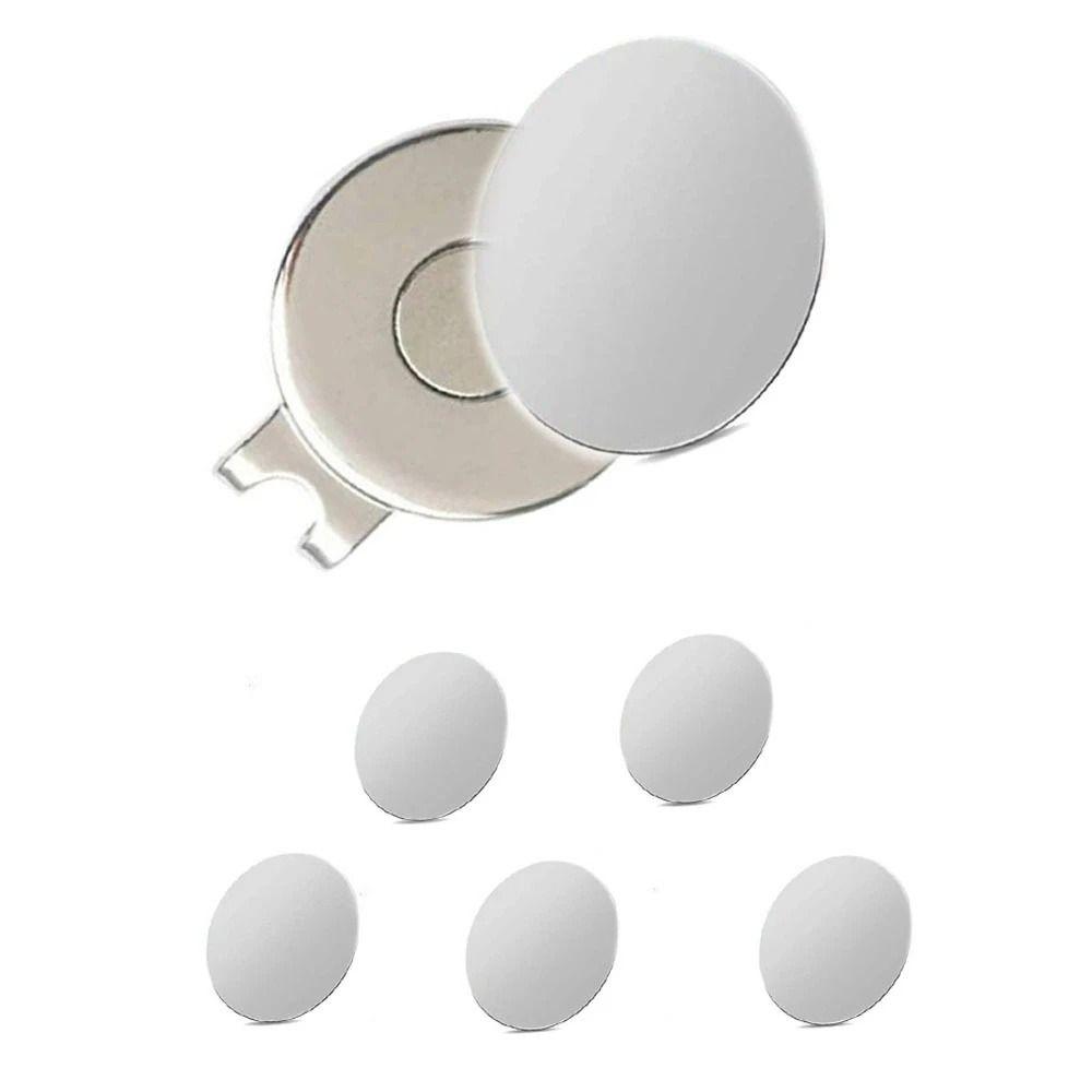 Металлический спортивный инструмент Зажим для гольф-шляпы Маркеры для мячей для гольфа Зажимы для козырька гольфа Маркеры положения мячей для гольфа