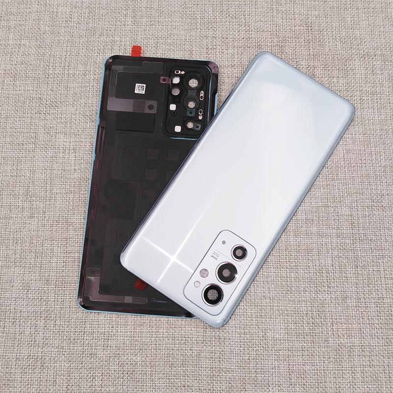 Стеклянная задняя крышка для Oneplus 9RT, крышка аккумулятора, задний корпус, сменные детали для One Plus 1+ 9RT с объективом камеры