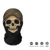 Halloween Full Face Mesh Skull Mask Balaclava Costume Headpiece Adult Party Cosplay