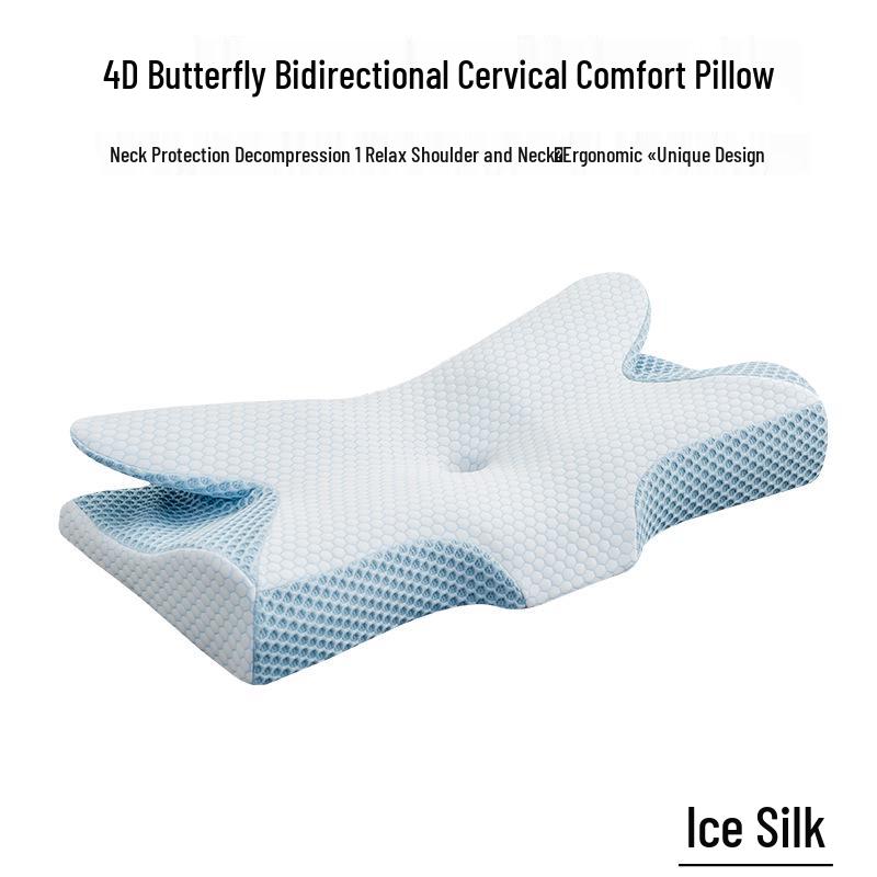 Cervical Neck Support Pillow for Adults – Dual-Use Slow Rebound Memory Foam Sleep Aid