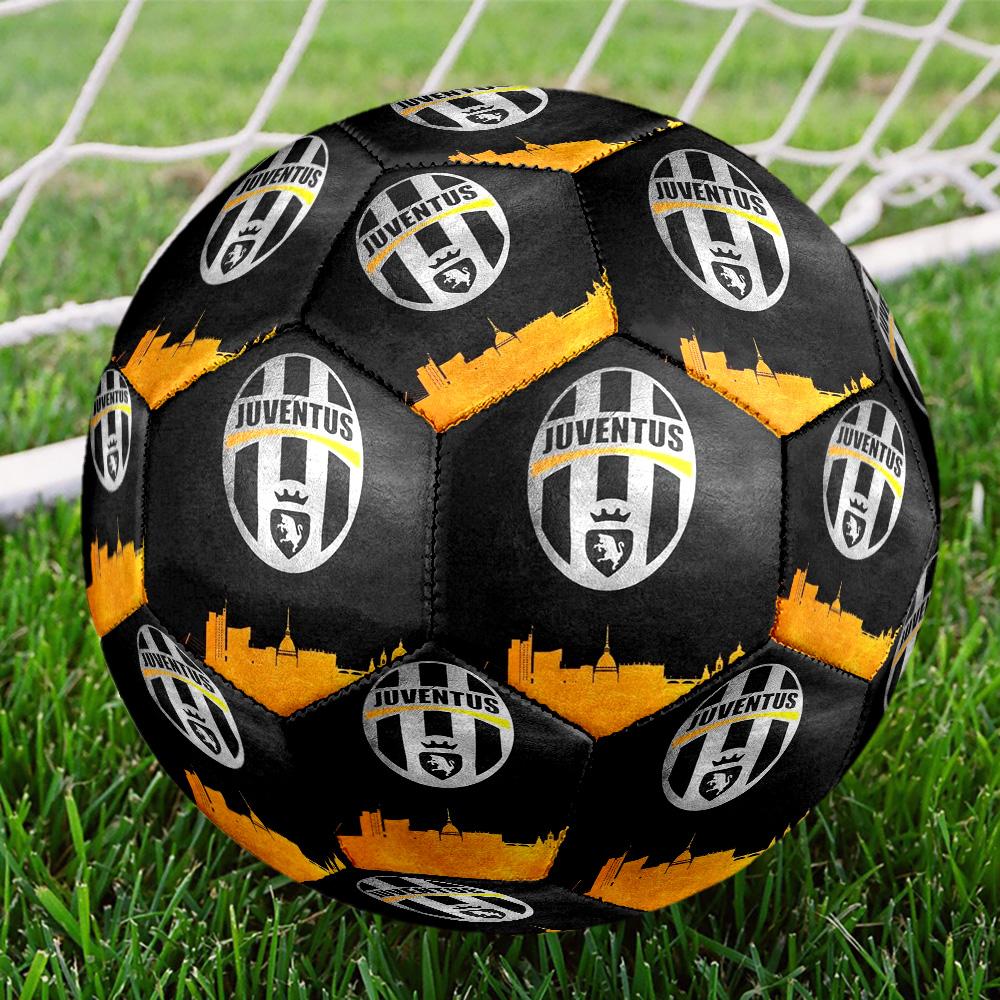 Football Team Crest Printed Size 5 Soccer Balls, High-Quality, Anti-Slip, Protective Football, A Unique Gift , Birthdays, Christmas Gifts