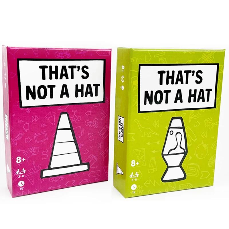 Unique That’s Not a Hat Party Board Game Card English Tabletop Games for 3-8 Players