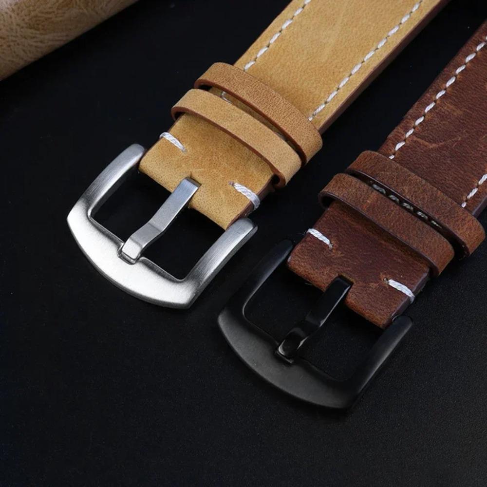 Quick Release Watch Strap Genuine Leather Watchbands Bracelet Wrist Belt Watch Accessories Belt