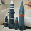 Креативная плюшевая игрушка Ракета DF-61: Большой домашний орнамент от миссии «Дунфэн-Экспресс» DF-5c