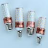 E14 E27 220V LED Corn Bulbs Tricolor Lamp Light Energy Saving Incandescent 12W/16W