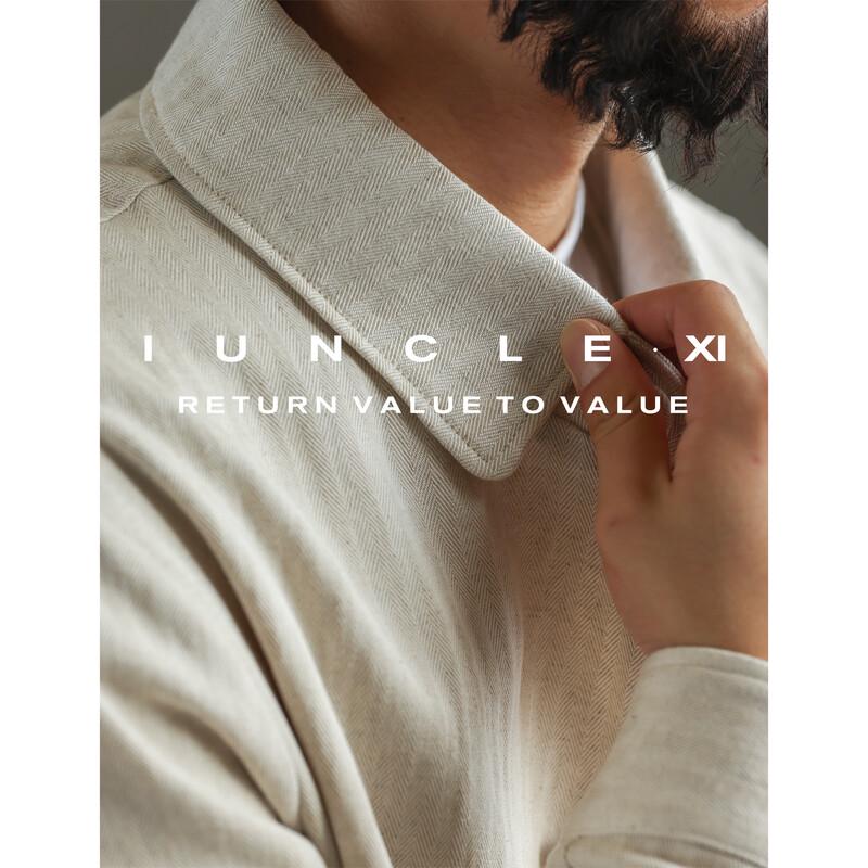 Повседневная куртка iunclexi из смеси тенсела и льна