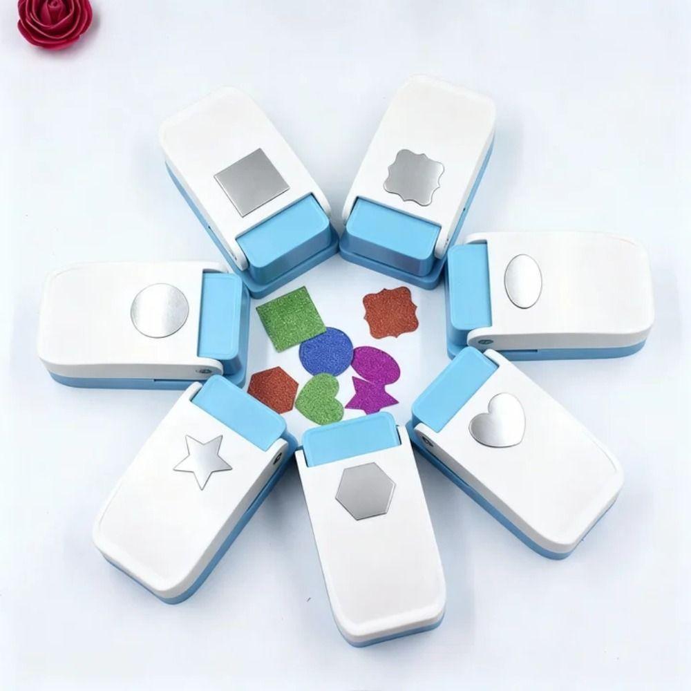 Large Size Paper Punch Educational Handmade Embosser Tab Punch Jigsaw Punch Children's