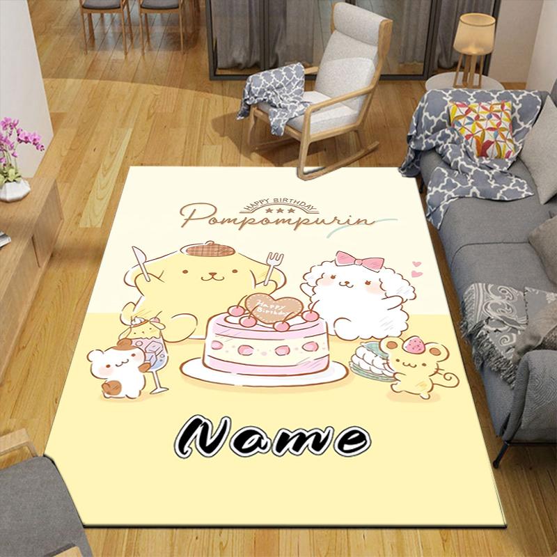 Custom 1Pc Space Friends Celebration Rug Office Carpet Indoor Outdoor Entrance Doormat Nonslip Soft And Comfortable Living Room D2915317