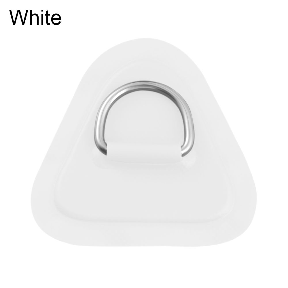 PVC Pad Triangle D Ring Pad/Patch Raft Dinghy Inflatable Boat Patch Kayak Surfboard SUP Tie Down