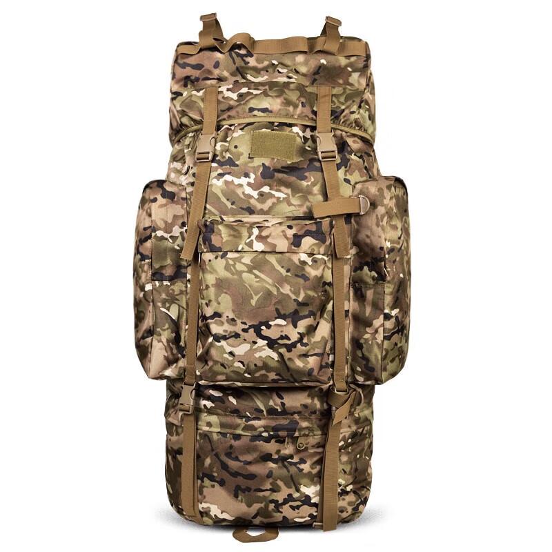 BinFu 110L Outdoor Camouflage Mountaineering Backpack