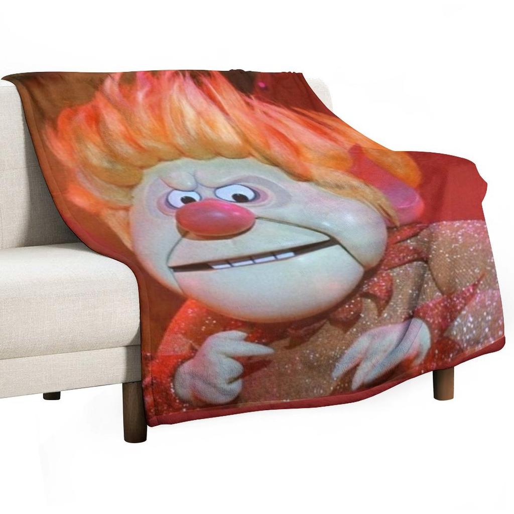 Heat Miser Throw Blanket Sofa Quilt Decorative Sofa Flannel Fabric For Baby Blankets