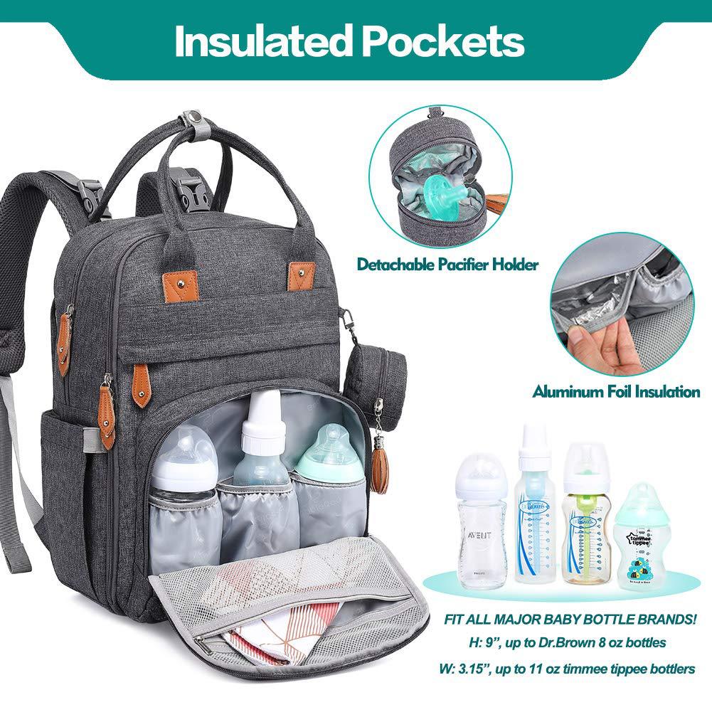 Folding Mommy Bag Bed Bag Multifunctional Foldable Maternal And Infant Bag Waterproof Large Capacity Mommy Backpack