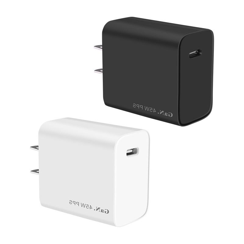 Зарядное устройство GaN 45 Вт подходит для зарядного устройства Samsung S22s21s20note10 Apple 16 Зарядное устройство 45 Вт Правила США