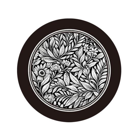 Винтажная впитывающая подставка под стакан с этническим цветочным узором из ткани, быстросохнущий диатомитовый коврик для горячих и холодных напитков