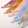 Double Layer Gauze Baby Bibs Soft and Absorbent Burp Cloths for Boys and Girls  Cotton Muslin Saliva Towel Scarf