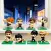 Volleyball Junior Q Version Hand-made  Collection Model Series PVC Doll Decoration Classic Anime Character Model Toys