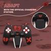 PlayVital Gothic Imp Cute Protective Cover for PS5 4 Thumb Grip Caps and 6 Stickers Grip Cover for PS5 Compatible with Official PS5 Charging Station