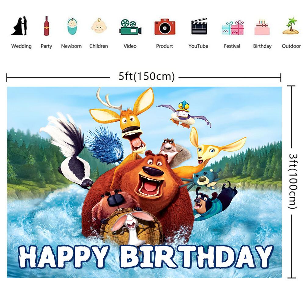 49. Open Season Party Decor Birthday Decor Backdrop Banner Background Birthday Gift