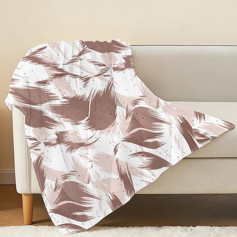 Flannel Blanket, Soft Simple Solid Color, Skin-Friendly for Home, Couch Napping, Christmas & Halloween