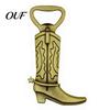 Western Bachelorette Party Gifts Cowboy Boot Bottle Opener, Durable Zinc Alloy Theme Openers with Unique Favor Sets Thank You Card, Favors for