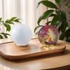 Большая круглая форма для литья из смолы DIY, настольная планета, образец с засушенными цветами, силиконовая форма