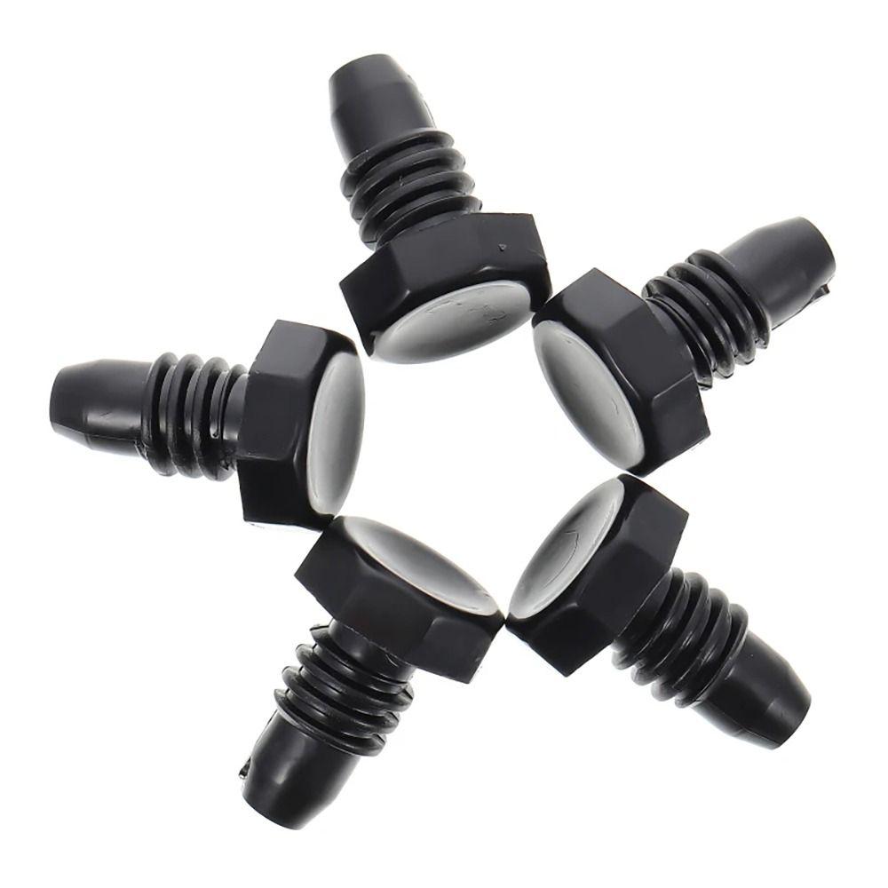 10Pcs Pool Cue Bottom Sleeve Tail Plug Screw Bumper Plug New Billiard Cue Bottom Covers