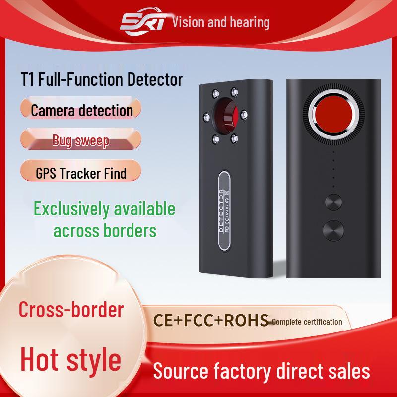 T1 Camera & GPS Tracking Detector - Hotel Anti-Peeping Scanner