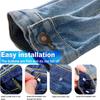10Pcs/pack Nail Free Waist Extenders Button Clothing Pants Waist Buckle Jeans Buttons  Jeans