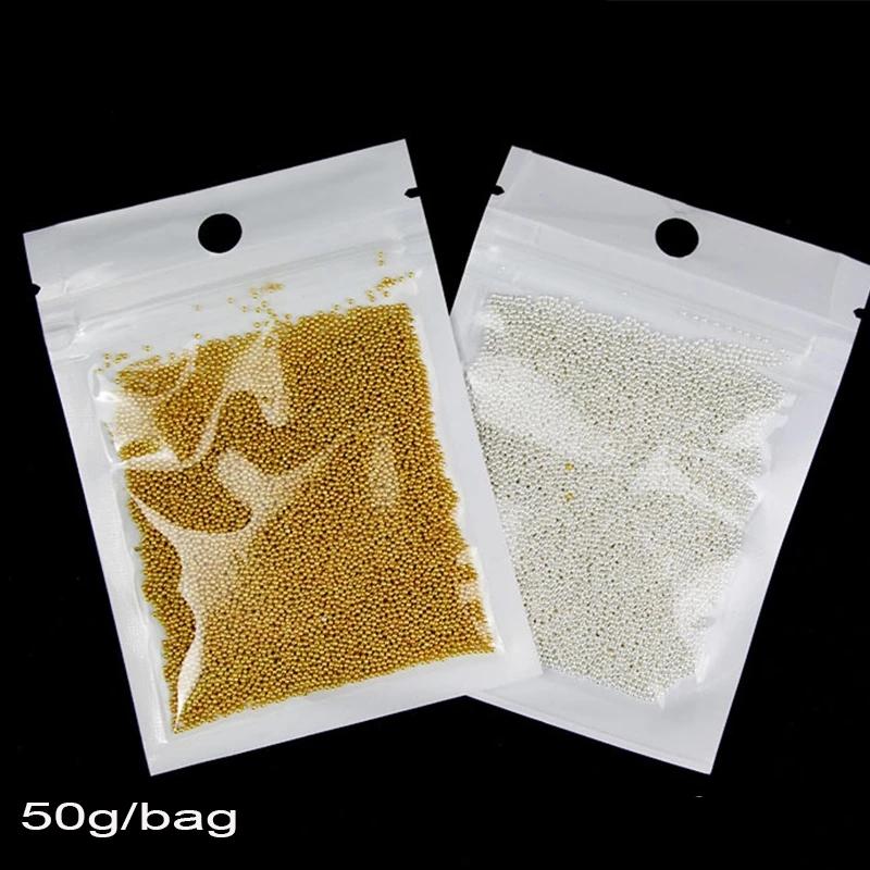 50 г 3D золотые/серебряные/розово-золотые мини-металлические бусины, круглые крошечные наконечники, подвески, икры, бусины, стальные шарики, стразы для дизайна ногтей, маникюр своими руками