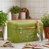 Metal Seed Storage Box Waterproof Storage Container Nordic Style Sorting Box  Outdoor Gardening