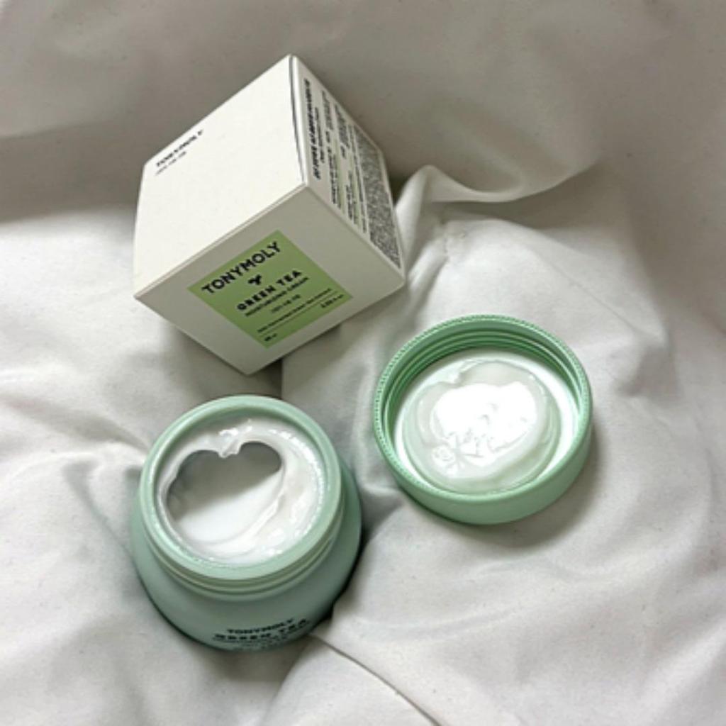 Tonymoly Увлажняющий крем с зеленым чаем 60 мл/100 мл Уход за кожей