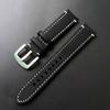 18mm 20mm 22mm Genuine Leather Watch Band Retro Crazy Horse Leather Watch Band Universal Wrist Watch Strap Fot Garmin Amazfit HUAWEI Samsung