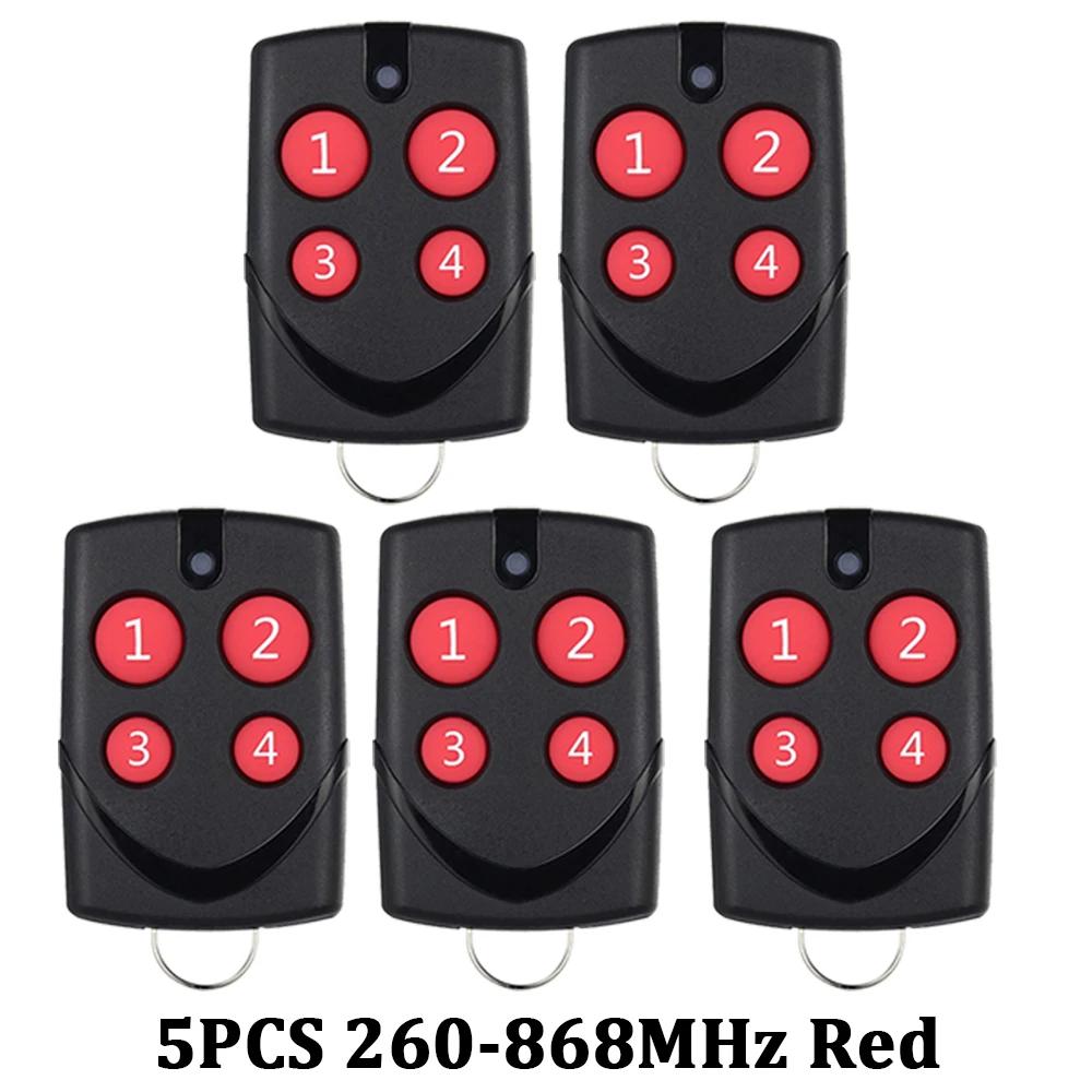 10-1 шт. Пульт дистанционного управления для ворот гаража 260 МГц - 868 МГц Плавающий и фиксированный код 433 МГц Передатчик Открыватель Команда Копировщик