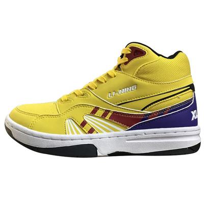 Баскетбольные кроссовки Li Ning 937 X-Large High-Top Retro, женские, цвет желтый, фиолетовый AGBN064-10