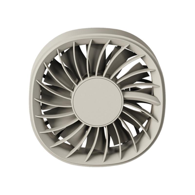 Автомобильный вентилятор USB Автомобильный вентилятор для обдува воздуховода Регулировка Мощный охладитель с подсветкой Вентилятор с 3 скоростями Охлаждение заднего сиденья автомобиля для отвода тепла