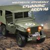 New 1:10 RC Toy Car JJRC Jeep Off-road Vehicle Multi-purpose Four-wheel Drive War Transport Vehicle Simulation Climbing Vehicle Children's Toy Gift