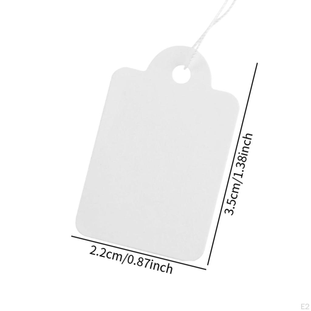400x ценников для одежды, этикеток, подарочных ценников, изделий ручной работы, с возможностью записи