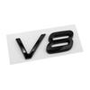 Car ABS Displacement Logo Replace Badge Emblem Decal Sticker For S60 S80 S90 XC90 XC60 V40 V70 V60 T3 T4 T5 T6 T8 V8 AWD