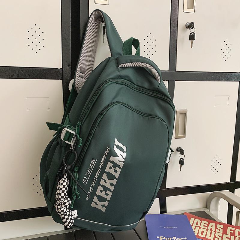 Школьный рюкзак Мужской Студенты колледжа Алфавит Ученики средней школы Высокое качество Мода Ученики средней школы Ученики начальной школы